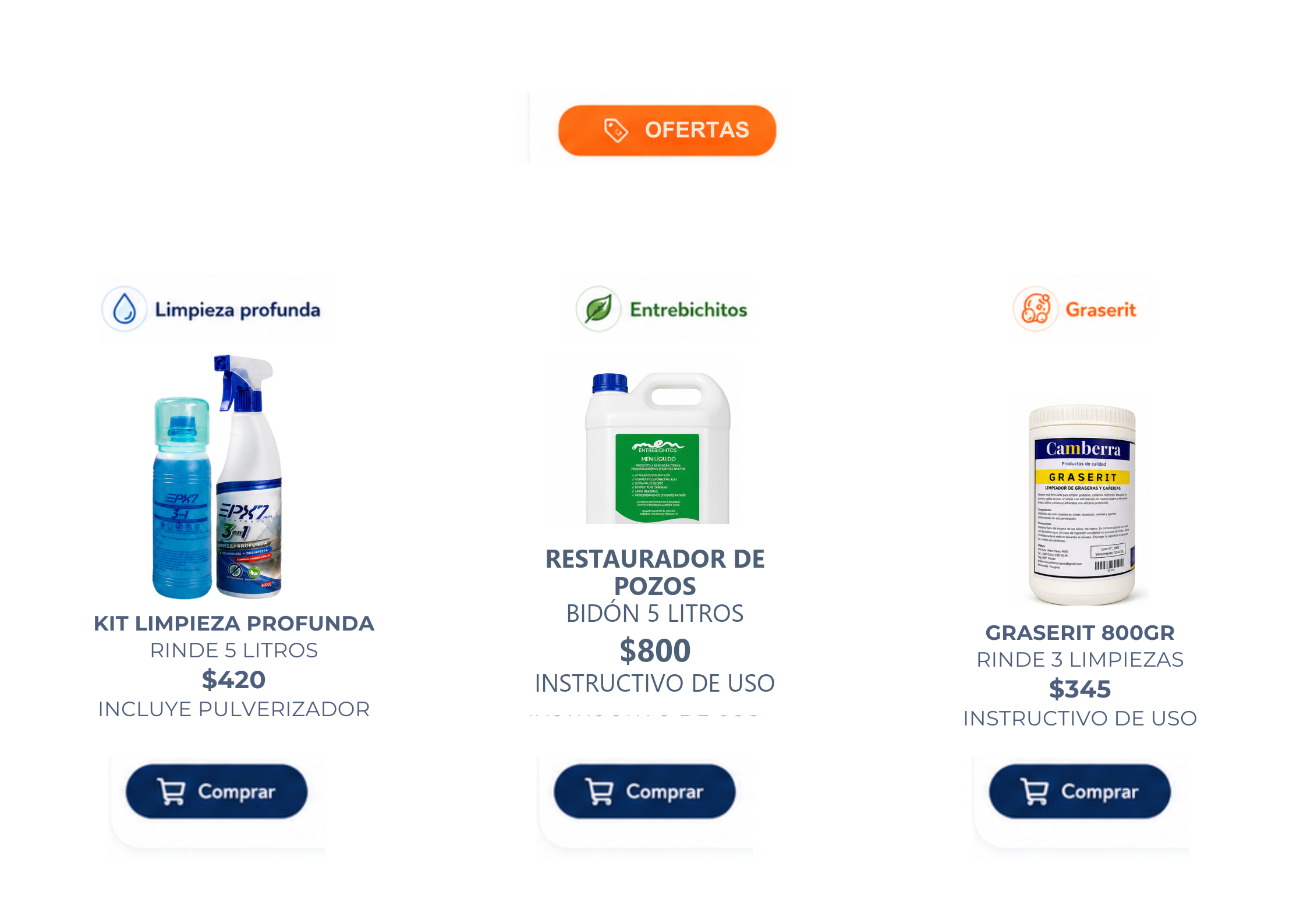 Ofertas NUGA PX7, Entre Bichitos y Graserit